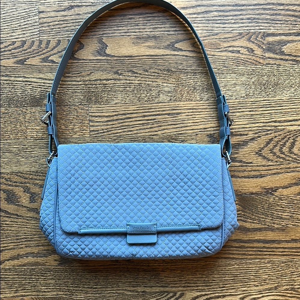 NWOT Vera Bradley Gray Shoulder Bag